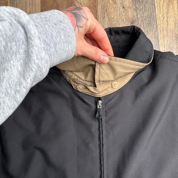 Vintage Pebble Beach Golf Performance Jacket Men's Large Black Water Resistant‎ - Picture 5 of 11